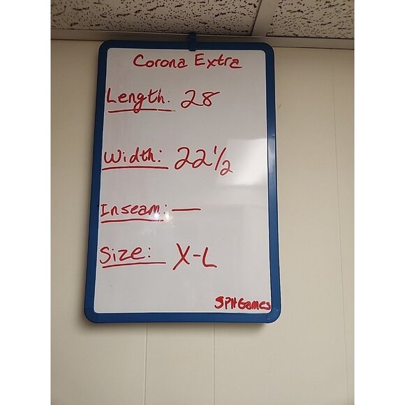 Official Corona Extra Bottle Label Print T Shirt All Over Print Two Sided Men XL - Picture 4 of 6